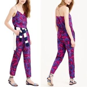JCrew// silk jumpsuit, size 8